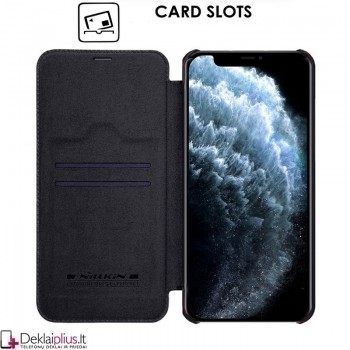 Odinis Nillkin qin serijos dėklas - juodas (Apple Iphone 13 Pro Max) Odinis Nillkin qin serijos dėklas - juodas (Apple Iphone 13 Pro Max)